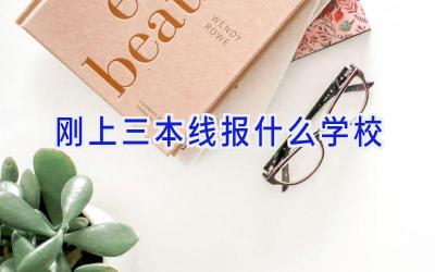 刚上三本线报什么学校插图