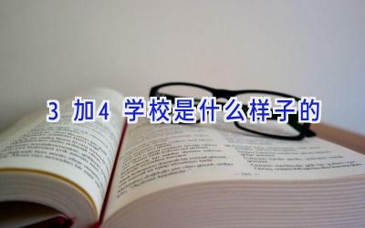 3加4学校是什么样子的插图