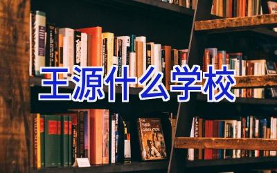 王源什么学校插图
