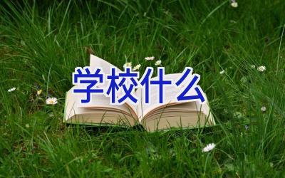 学校什么插图