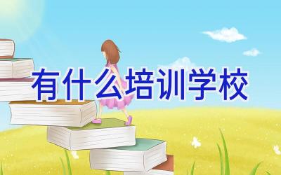 有什么培训学校插图