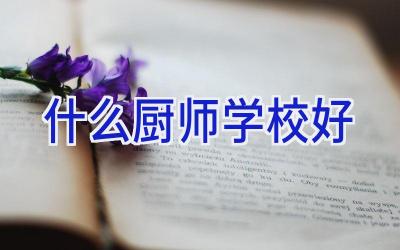 什么厨师学校好插图