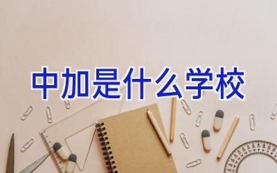 中加是什么学校插图
