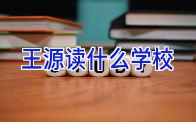 王源读什么学校插图