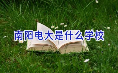 南阳电大是什么学校插图